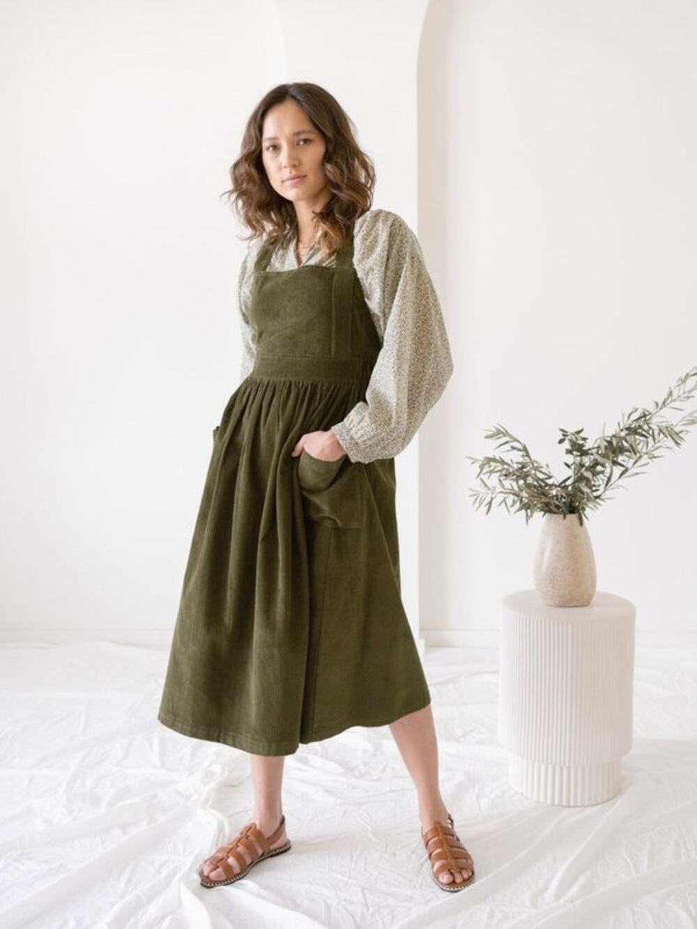 Laude the label flora dress eden cord